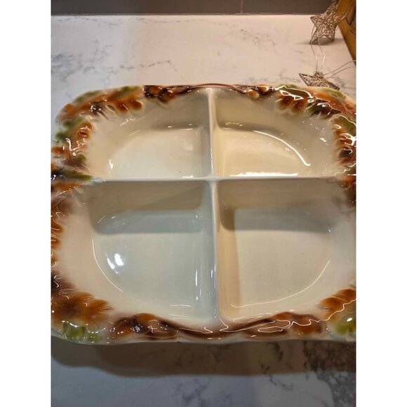Vintage 1959 Sunkist 4 compartment platter - Picture 4 of 8